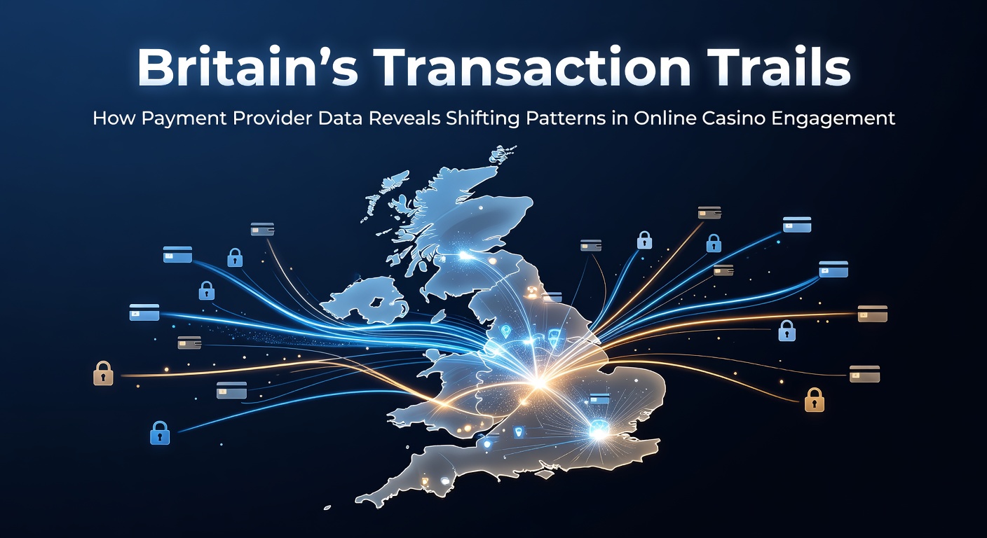 Visualization of UK payment transaction flows showing online casino engagement patterns across different providers