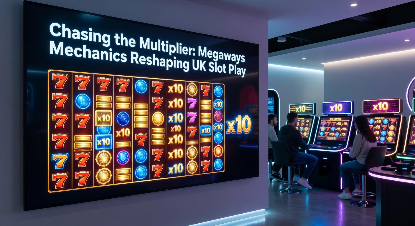 Explosive Megaways bonus round with multipliers stacking high amid tumbling gold symbols and fiery animations