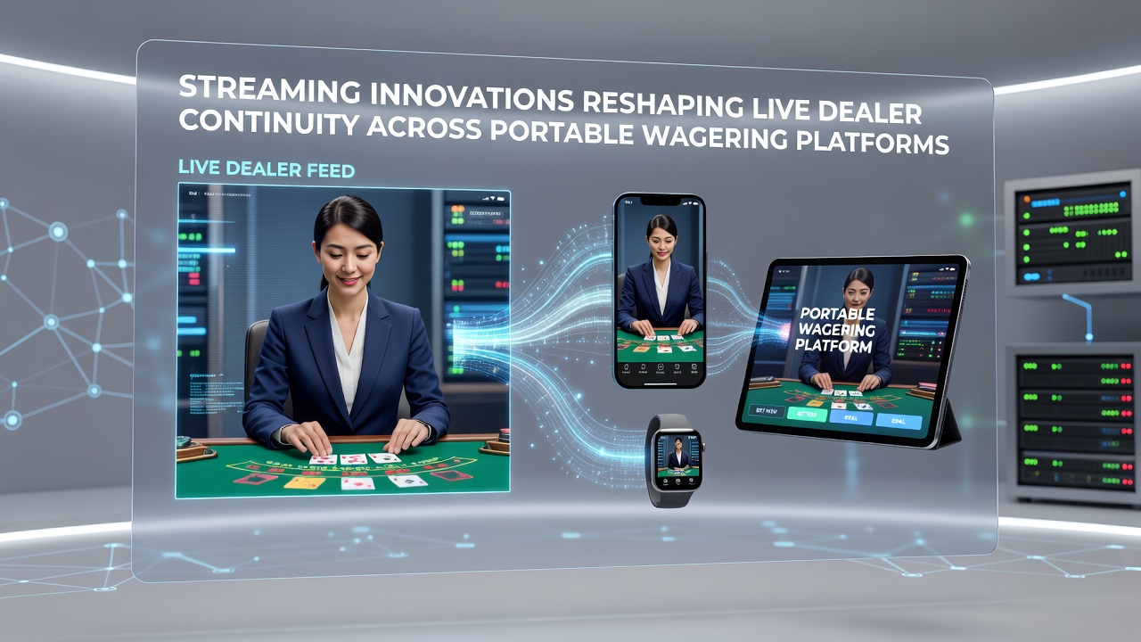 Close-up of mobile screen displaying continuous live dealer blackjack with overlaid betting interface